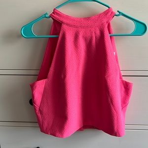 J.O.A. Los Angeles Neon pink top